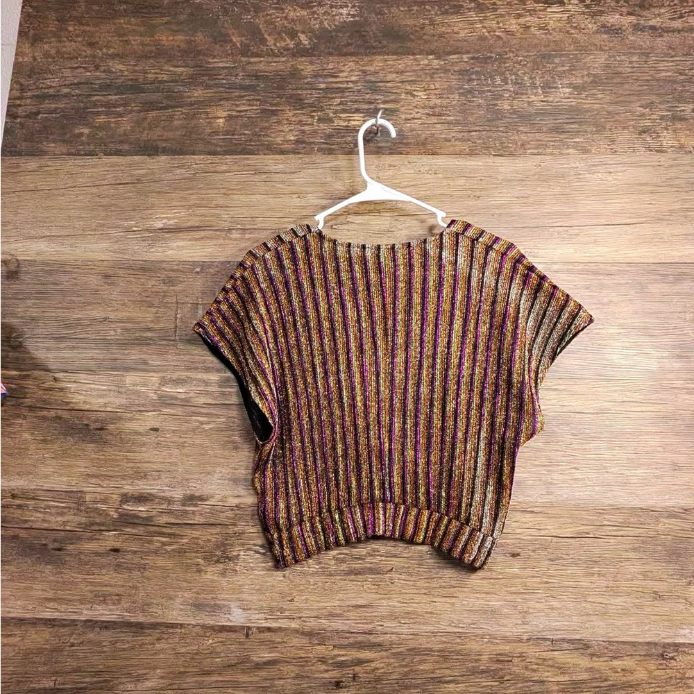 ASOS Multicolor Striped Crop Top - Picture 5 of 12